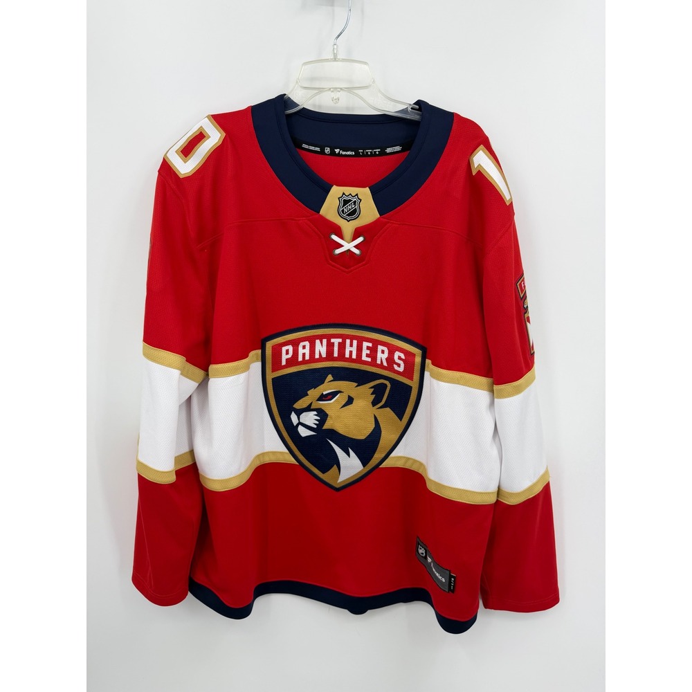Fanatics Hockey Jersey Mens L Red Florida Panthers‎ Tarasenko 10 NHL